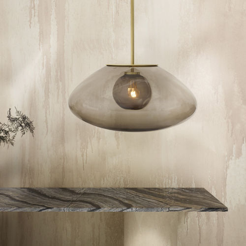 Suspension - PETRA - cto lighting - en verre fumé / contemporaine / d'intérieur