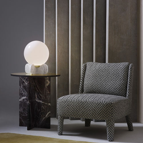 Lampe de table - CHELSEA - cto lighting - en verre opalescent / en marbre / contemporaine