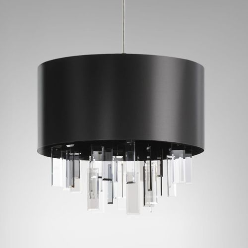 Suspension - GLINT - cto lighting - en métal / en cristal / en soie