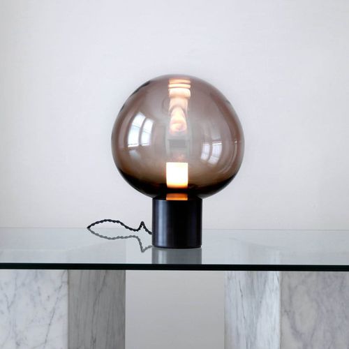 Lampe de table - MOON - cto lighting - en métal / en verre opalescent / contemporaine