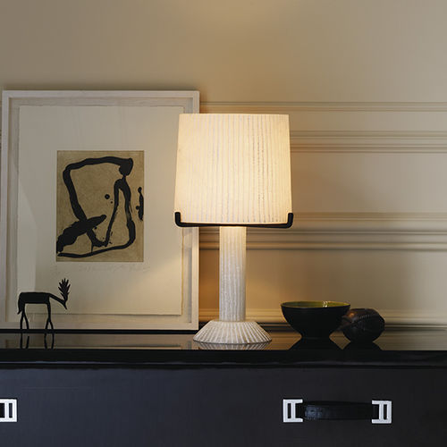 Lampe de table - ACROPOLIS - cto lighting - en albâtre / contemporaine / d'intérieur
