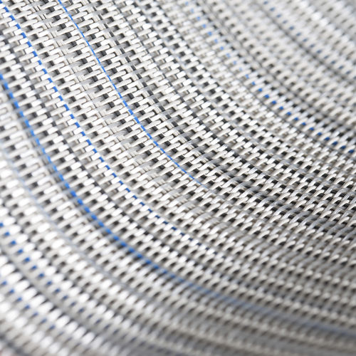 Tissu d'ameublement - INDENTION - TWITCHELL - pour protection solaire / pour store banne / à rayures