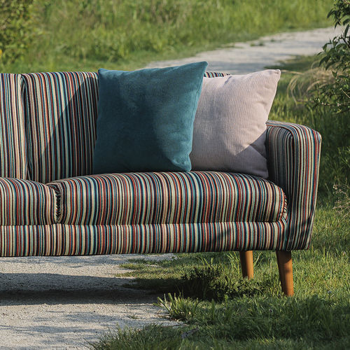 Tissu d'ameublement - 1253 ARCHIE - BRENTANO - à rayures / en polypropylène / d'extérieur