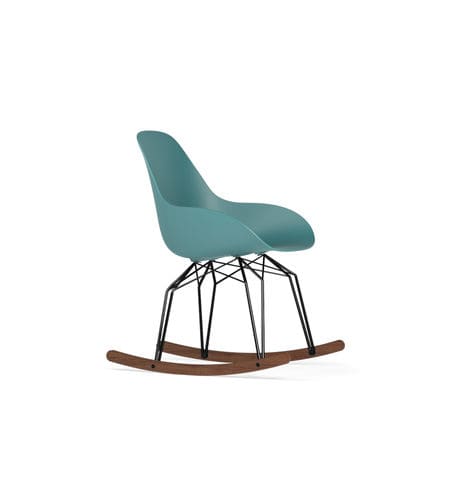 Chaise contemporaine - DIAMOND DIMPLE CLOSED - Kubikoff - d'intérieur / en polypropylène / avec piètement en métal