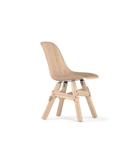 Chaise contemporaine - ICON W9 - Kubikoff - d'intérieur / en métal / en polypropylène