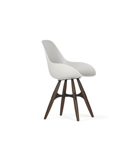 Chaise contemporaine - ZIGZAG DIMPLE CLOSED - Kubikoff - d'intérieur / en métal / en polypropylène