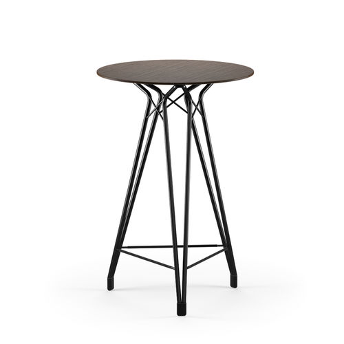 Table mange-debout contemporaine - DIAMOND - Kubikoff - en bois / en verre / en métal