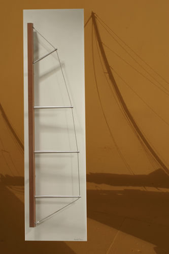 Sèche-serviettes à eau chaude - YACHT - CINIER - électrique / 751 w...1000 w / contemporain