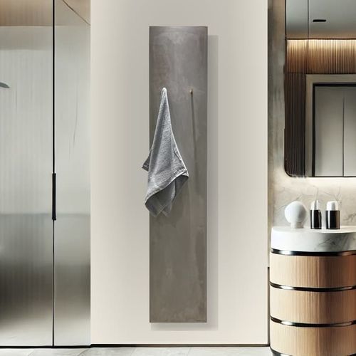 Sèche-serviettes électrique - Minimal 35 - CINIER - à eau chaude / 501 w...750 w / 0...500 w