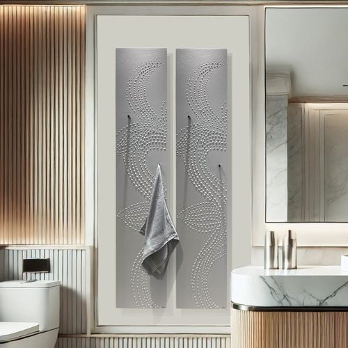 Sèche-serviettes électrique - Fleur d’eau 35 - CINIER - à eau chaude / 501 w...750 w / 0...500 w