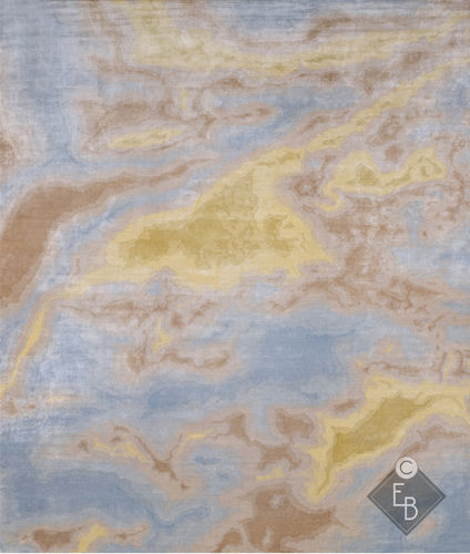 Tapis contemporain - ISCHIA DAYLIGHT - Edition Bougainville - à motif / en PET / en laine