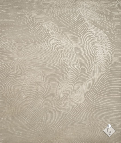 Tapis en laine - LINEA LACE - Edition Bougainville - contemporain / à rayures / en PET