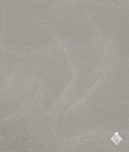 Tapis en laine - LINEA DESERT - Edition Bougainville - contemporain / à rayures / en soie végétale