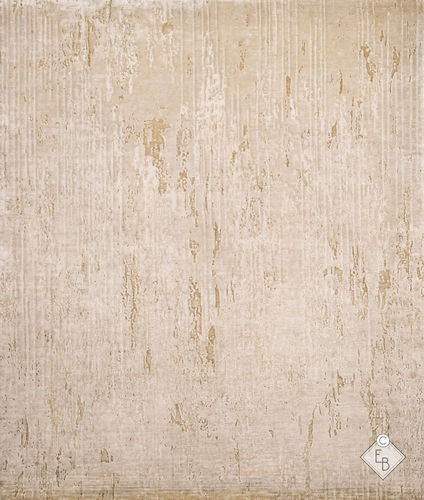 Tapis contemporain - KAOLIN DUNE - Edition Bougainville - à motif / en PET / en laine