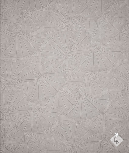 Tapis contemporain - SENSU HAZE - Edition Bougainville - à motif nature / en PET / en laine