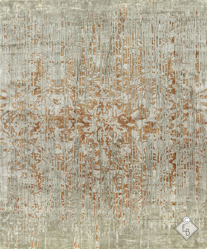 Tapis contemporain - AZALÉE CAJUN - Edition Bougainville - à motif / en chanvre / en laine