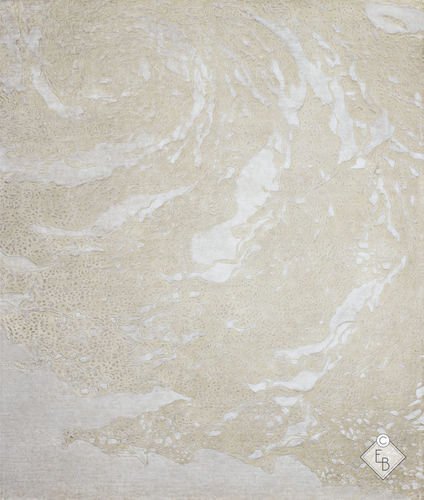 Tapis en laine - HAZEL SALT - Edition Bougainville - contemporain / à motif / en PET