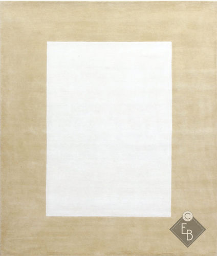 Tapis contemporain - MOTU BEIGE - Edition Bougainville - à motif / en PET / en laine