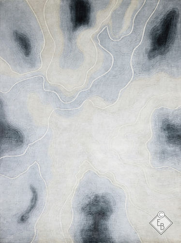 Tapis en soie - OPACUS BOREAL - Edition Bougainville - contemporain / à motif / en PET