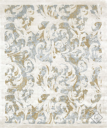 Tapis contemporain - BEAUCHAMP EARTH - Edition Bougainville - à motif / en chanvre / en PET