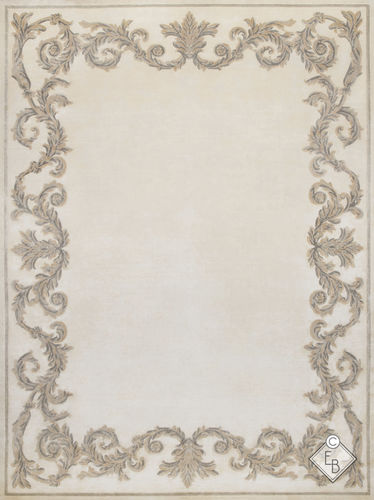 Tapis en soie végétale - DELORME GRES - Edition Bougainville - traditionnel / à motif / en PET