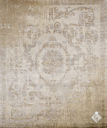 Tapis traditionnel - MEDICIS OAK - Edition Bougainville - à motif / en PET / en laine