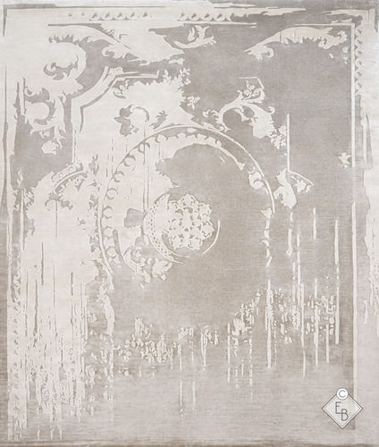Tapis traditionnel - VICOMTE ANGORA - Edition Bougainville - à motif / en PET / en laine