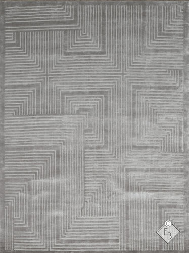 Tapis contemporain - ARMSTRONG GYPSE - Edition Bougainville - géométrique / en PET / en laine