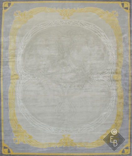 Tapis de style - CABARET ALISIER - Edition Bougainville - à motif / en PET / en laine
