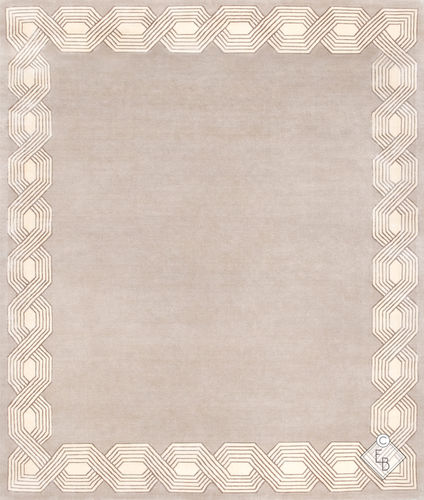 Tapis contemporain - MARTINEZ ANCHOR - Edition Bougainville - géométrique / en PET / en laine