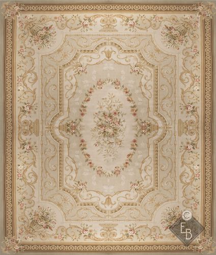 Tapis traditionnel - LA BORIE STANDARD - Edition Bougainville - à fleurs / en laine / en soie