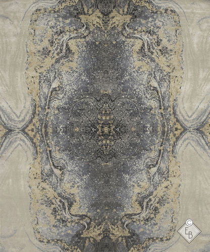 Tapis contemporain - GEODE EAGLE - Edition Bougainville - à motif / en PET / en laine
