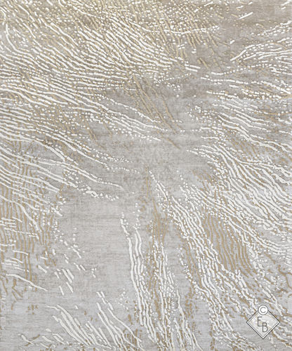 Tapis contemporain - GOKYO SALT - Edition Bougainville - à motif / en PET / en laine