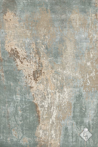 Tapis contemporain - UYUNI BALTIC - Edition Bougainville - à motif / en fibre de bambou / en laine