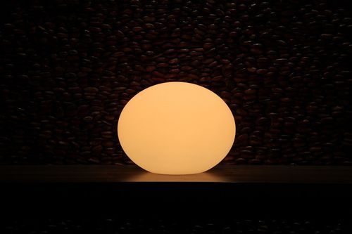 Lampe de table - FLAT BALL - Imagilights - en verre / contemporaine / d'intérieur