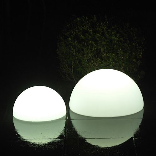 Lampe flottante - HALF BALL - Imagilights - en verre / contemporaine / d'extérieur