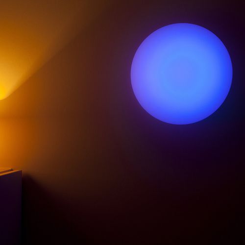 Applique murale contemporaine - HALF BALL - Imagilights - d'intérieur / en verre / ronde
