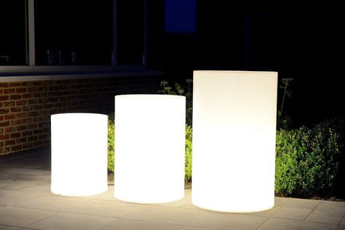 Piédestal contemporain - RANGO - Imagilights - de jardin / avec lumière intégrée