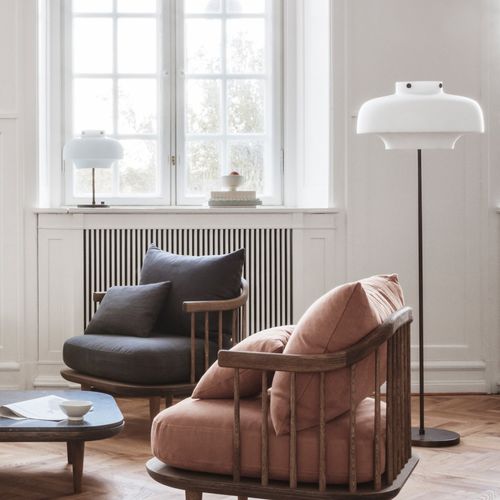 Lampe sur pied - COPENHAGEN  - Andtradition - en laiton / en verre soufflé / contemporaine