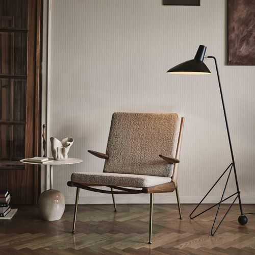 Lampe sur pied - HM8 - Andtradition - en laiton / en métal laqué / contemporaine