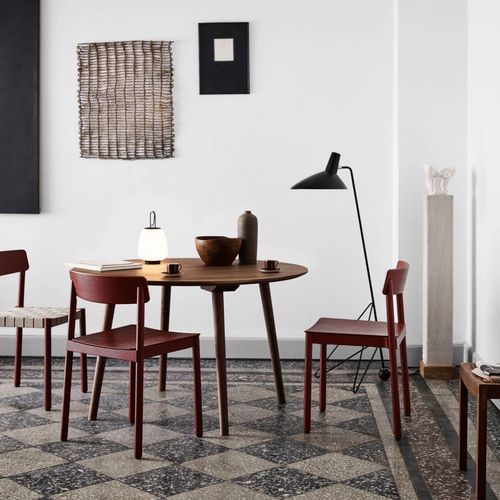 Chaise contemporaine - BETTY  - Andtradition - d'intérieur / en bois massif / avec piètement en bois laqué