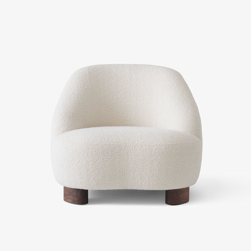 Fauteuil contemporain - MARGAS - Andtradition - en mousse / en hêtre / en contreplaqué