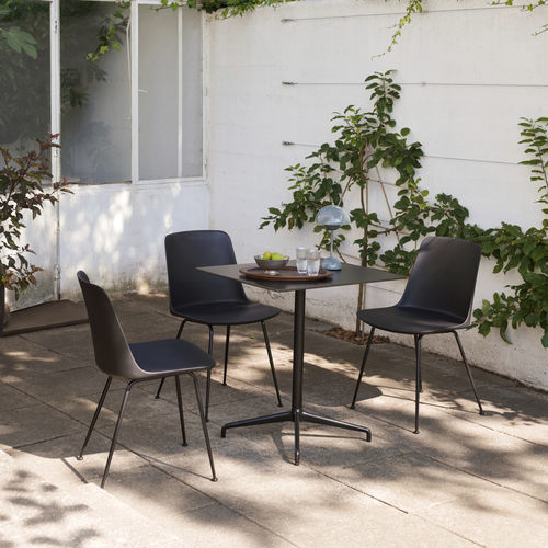 Table contemporaine - RELY  - Andtradition - en stratifié / avec piètement en acier / avec piètement en aluminium