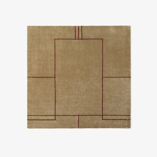 Tapis contemporain - CRUISE - Andtradition - géométrique / en laine / en soie