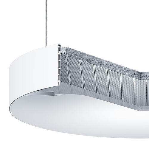 Profil éclairant pour plafond - CIELUMA  - ZUMTOBEL - à LED / aluminium / en polyester