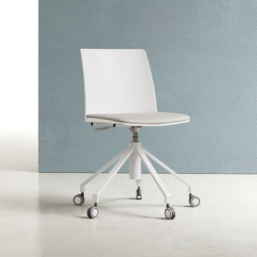 Chaise de bureau contemporaine - CONIC - ZALF spa - pour chambre d'enfant / en cuir / avec piètement en métal peint