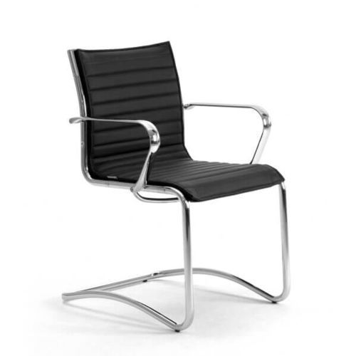 Chaise de bureau contemporaine - ORIGAMI IN - ZALF spa - d'intérieur / en tissu / avec piètement en acier chromé