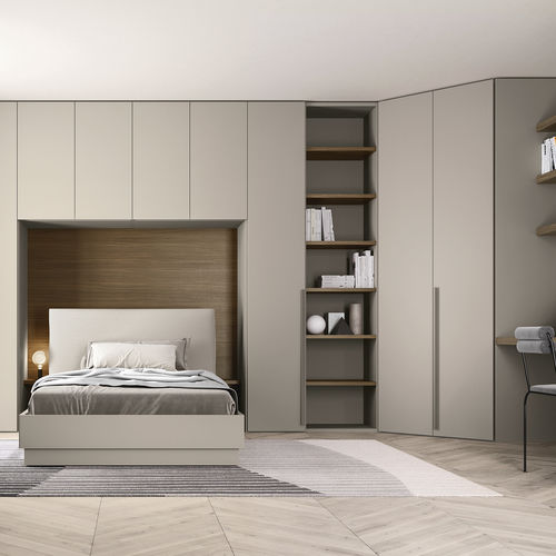 Armoire modulable - ALTERNA SM2015 - ZALF spa - d'angle / contemporaine / en noyer