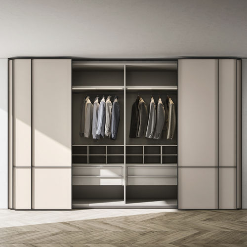 Armoire à porte coulissante - SM2014C - ZALF spa - modulable / à encastrer / contemporaine