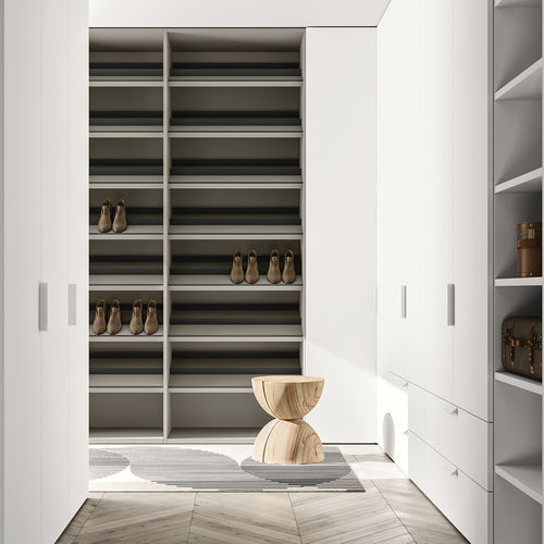 Armoire modulable - SM2017 - ZALF spa - contemporaine / en mélaminé / à portes battantes